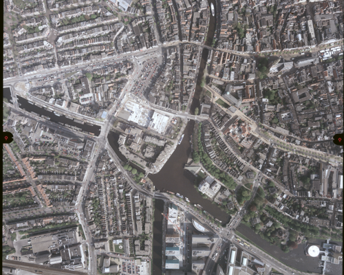 2000 Luchtfoto Groningen